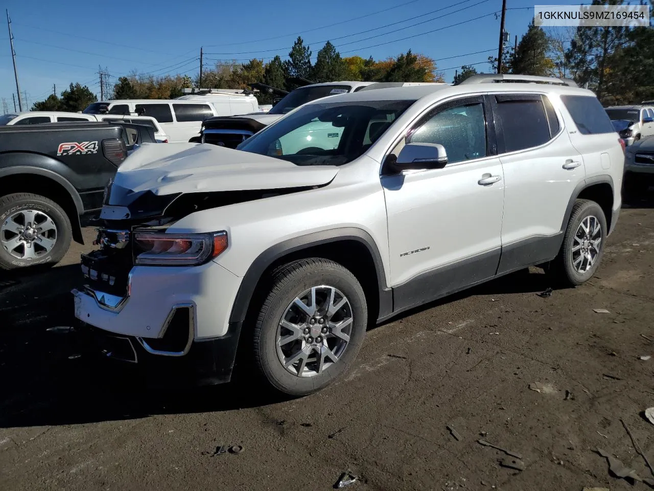 2021 GMC Acadia Slt VIN: 1GKKNULS9MZ169454 Lot: 77257944