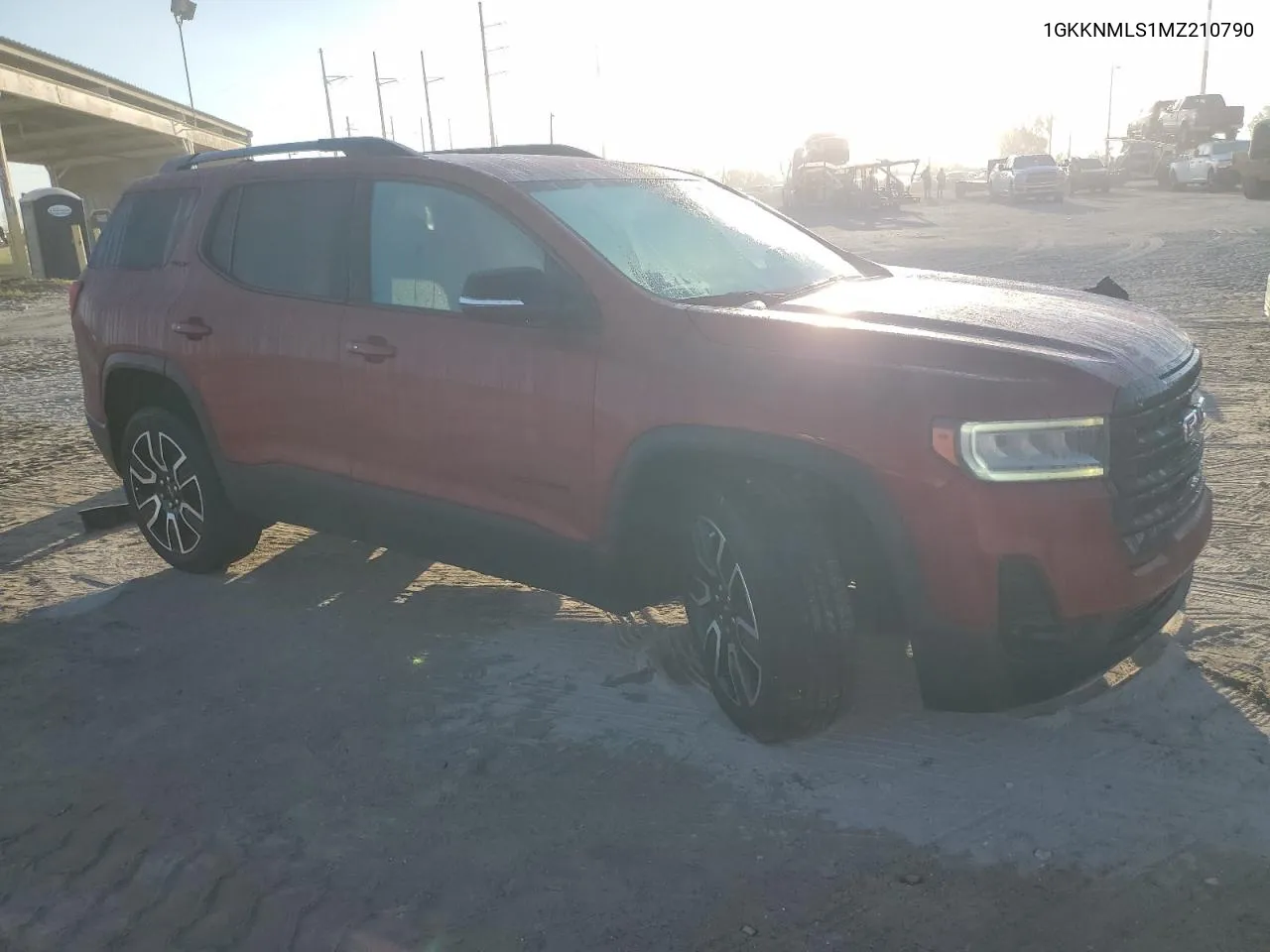 2021 GMC Acadia Slt VIN: 1GKKNMLS1MZ210790 Lot: 77959184