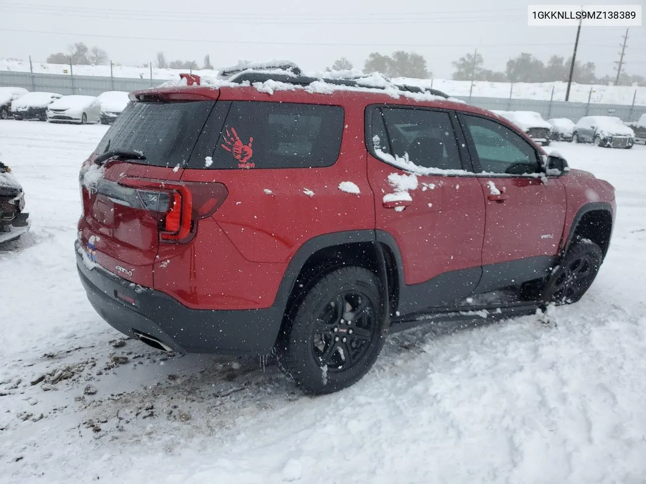 2021 GMC Acadia At4 VIN: 1GKKNLLS9MZ138389 Lot: 79775674