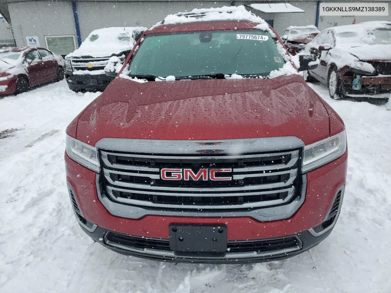 2021 GMC Acadia At4 VIN: 1GKKNLLS9MZ138389 Lot: 79775674