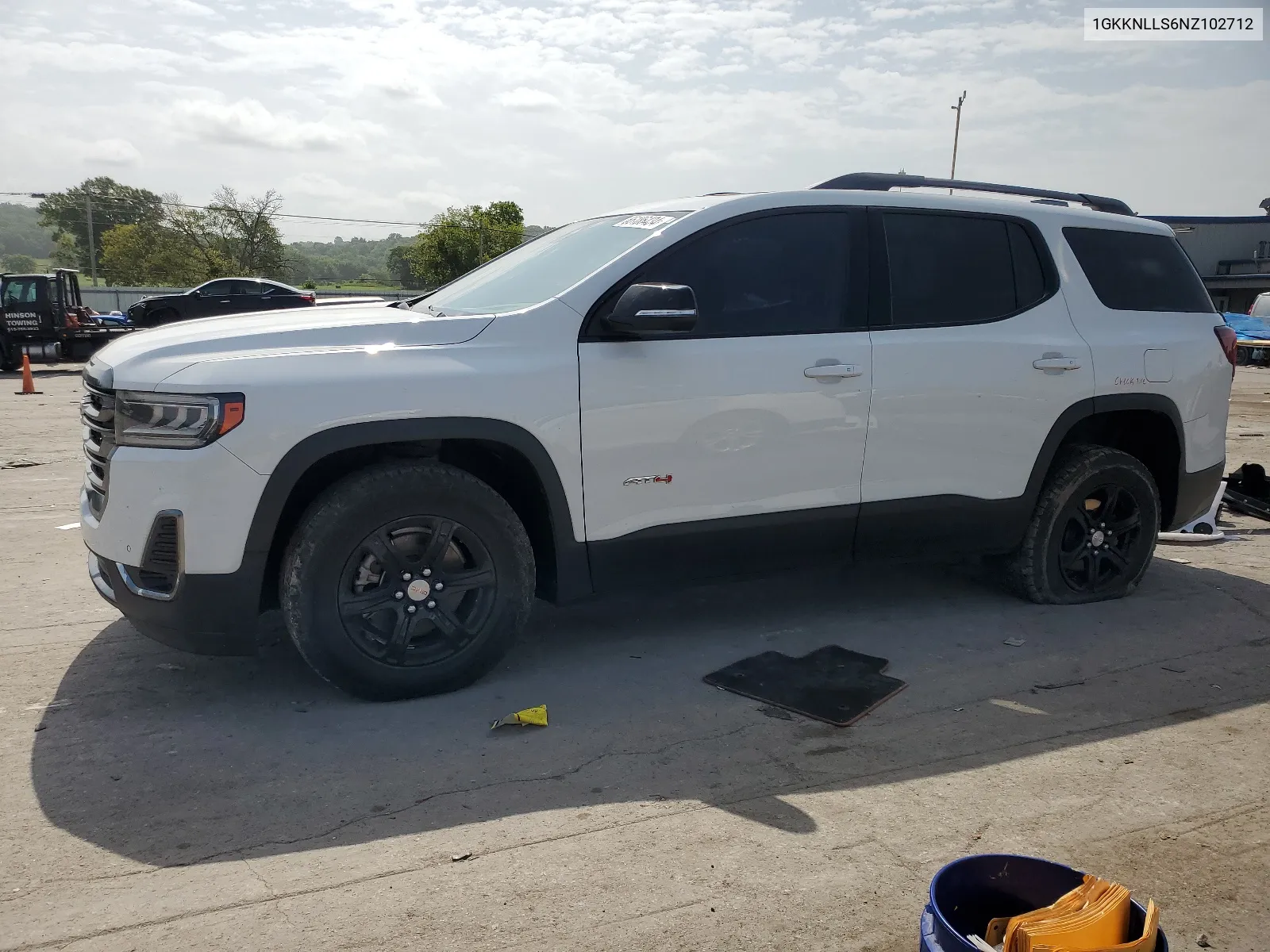 2022 GMC Acadia At4 VIN: 1GKKNLLS6NZ102712 Lot: 65186434