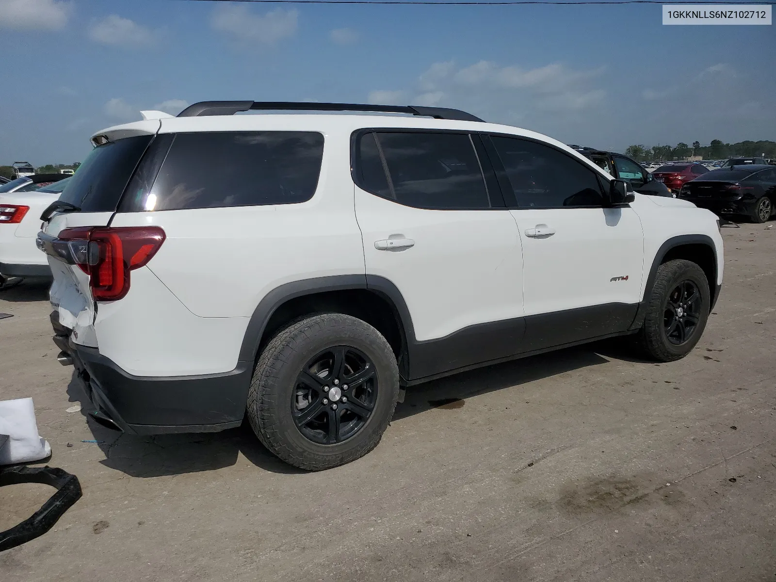 2022 GMC Acadia At4 VIN: 1GKKNLLS6NZ102712 Lot: 65186434