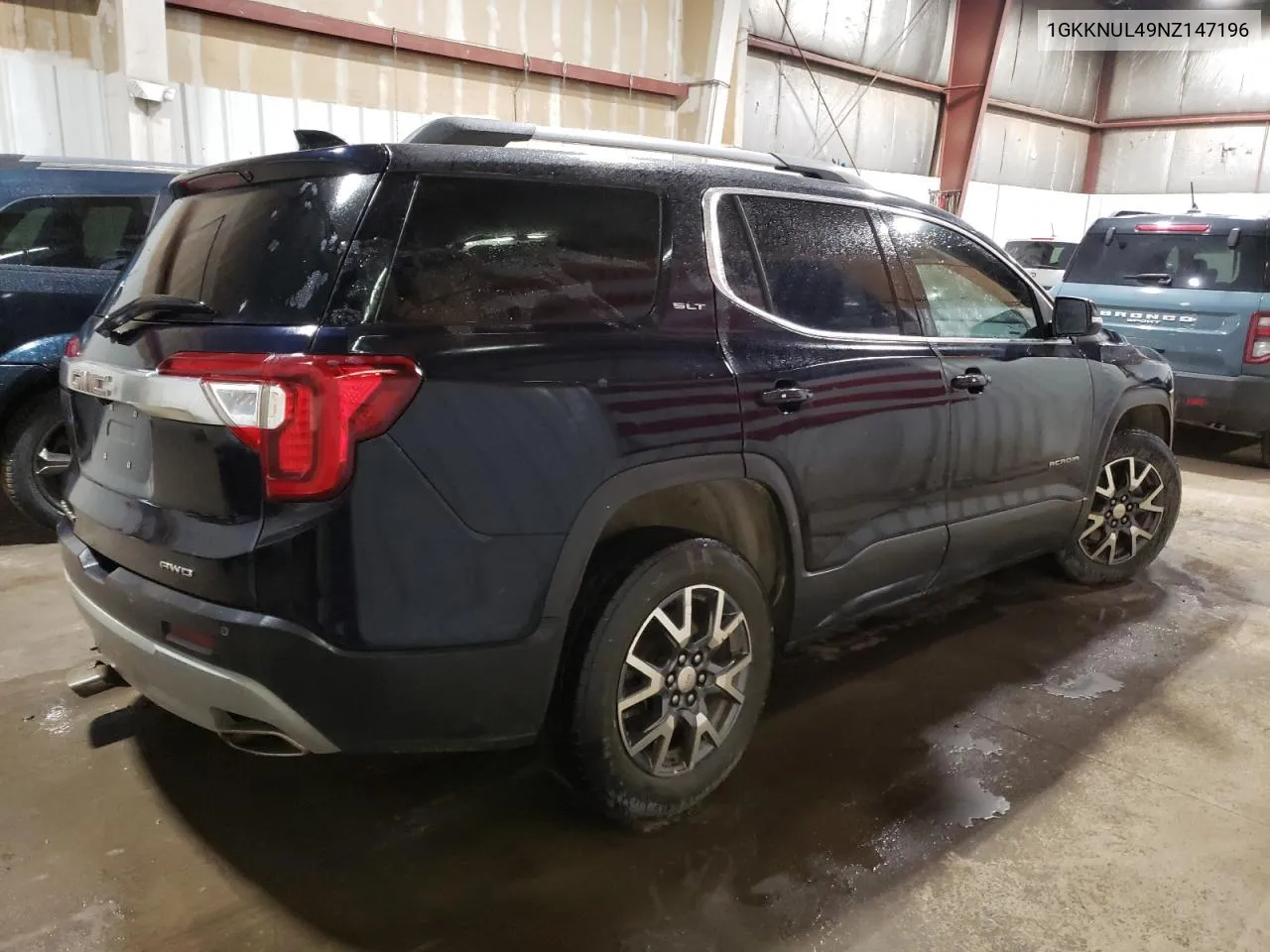 2022 GMC Acadia Slt VIN: 1GKKNUL49NZ147196 Lot: 67565294