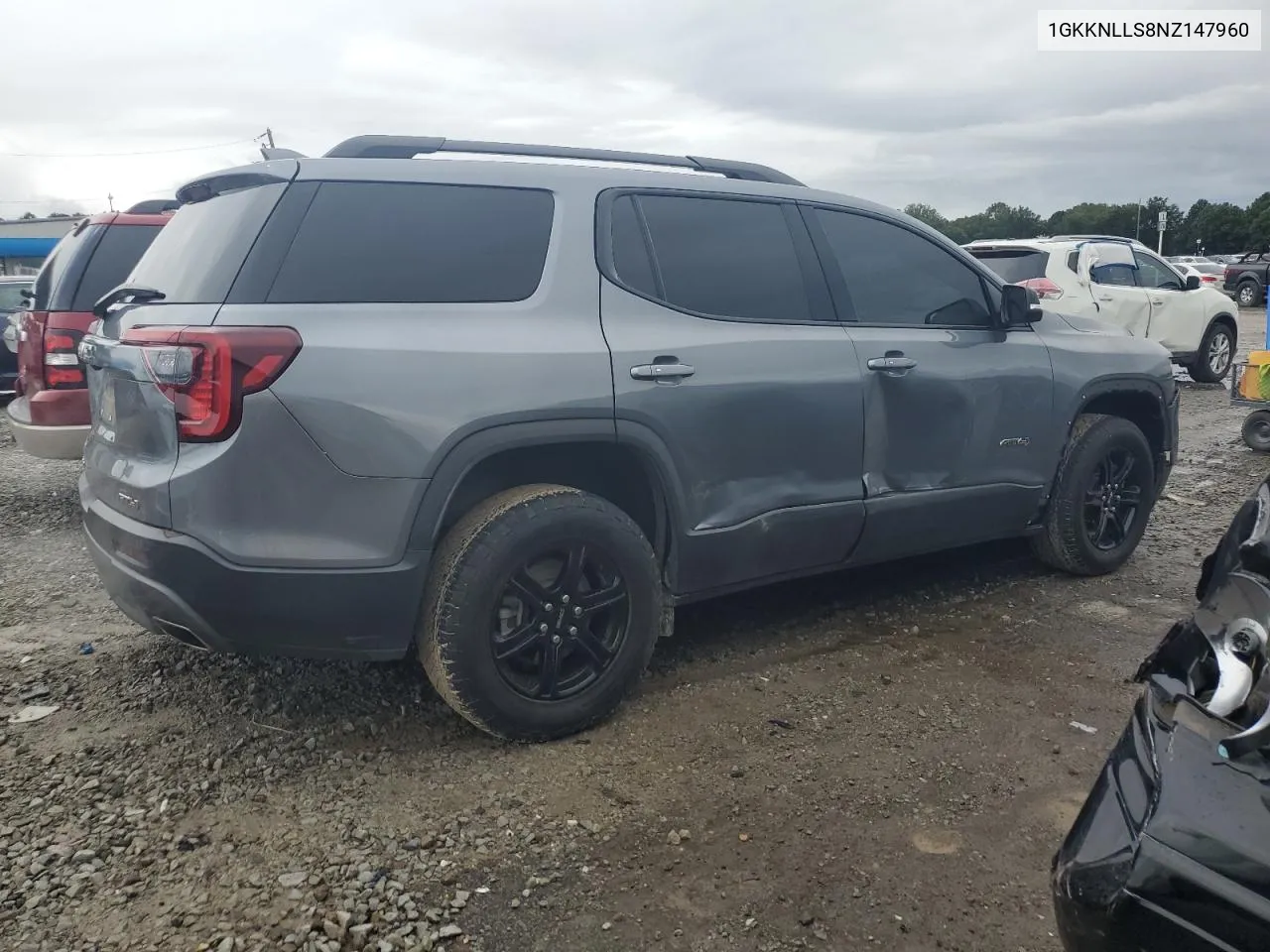 1GKKNLLS8NZ147960 2022 GMC Acadia At4