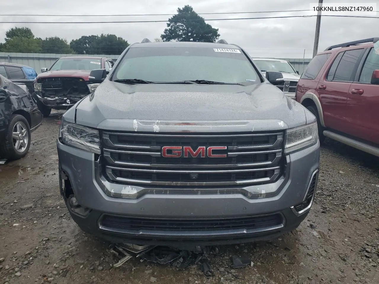 2022 GMC Acadia At4 VIN: 1GKKNLLS8NZ147960 Lot: 71474124