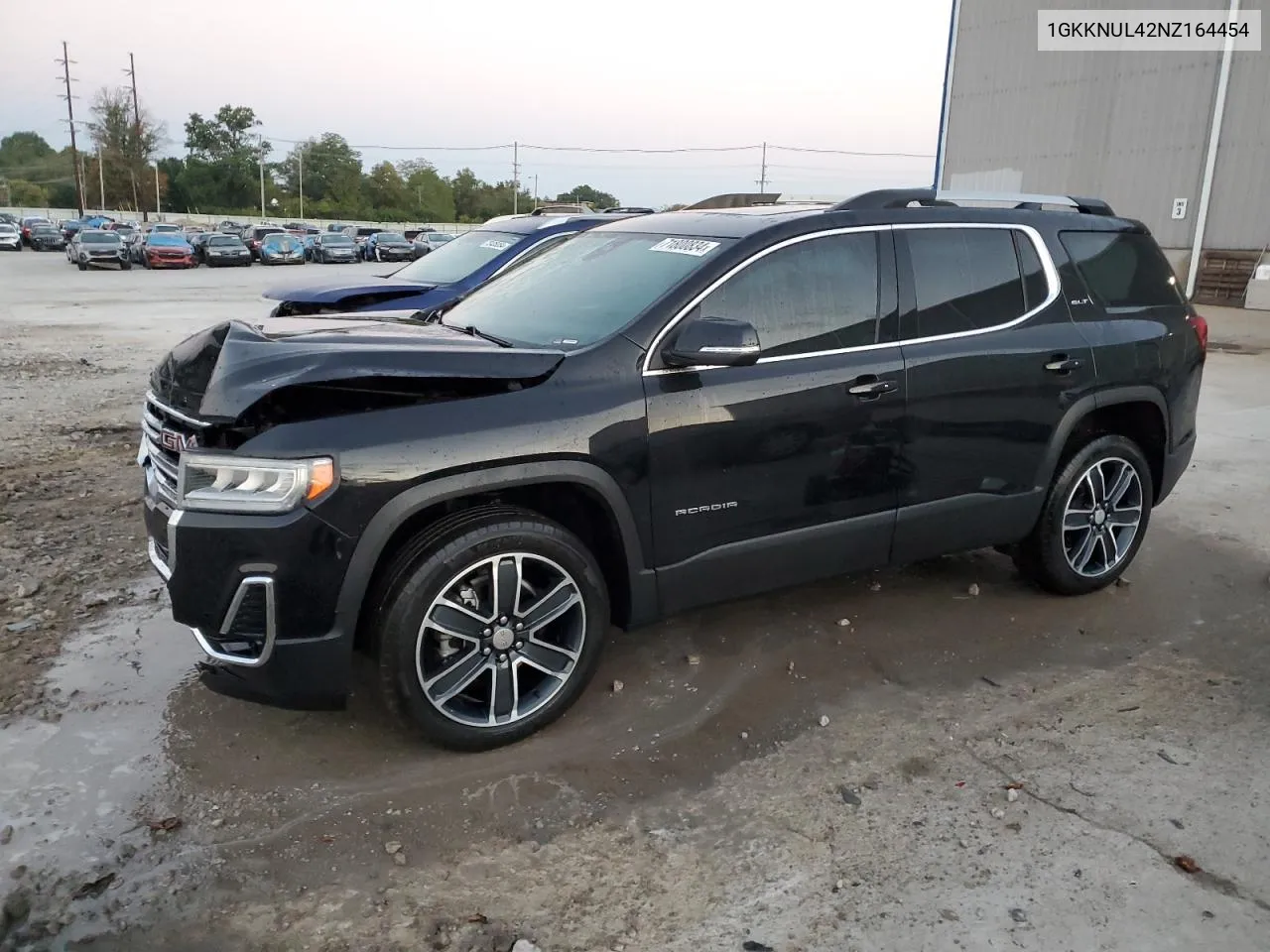 2022 GMC Acadia Slt VIN: 1GKKNUL42NZ164454 Lot: 71800834