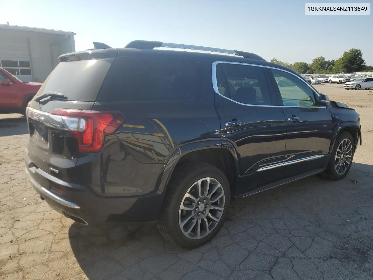 2022 GMC Acadia Denali VIN: 1GKKNXLS4NZ113649 Lot: 72035064