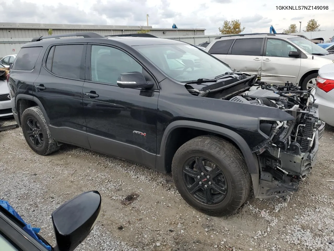 2022 GMC Acadia At4 VIN: 1GKKNLLS7NZ149098 Lot: 72806624