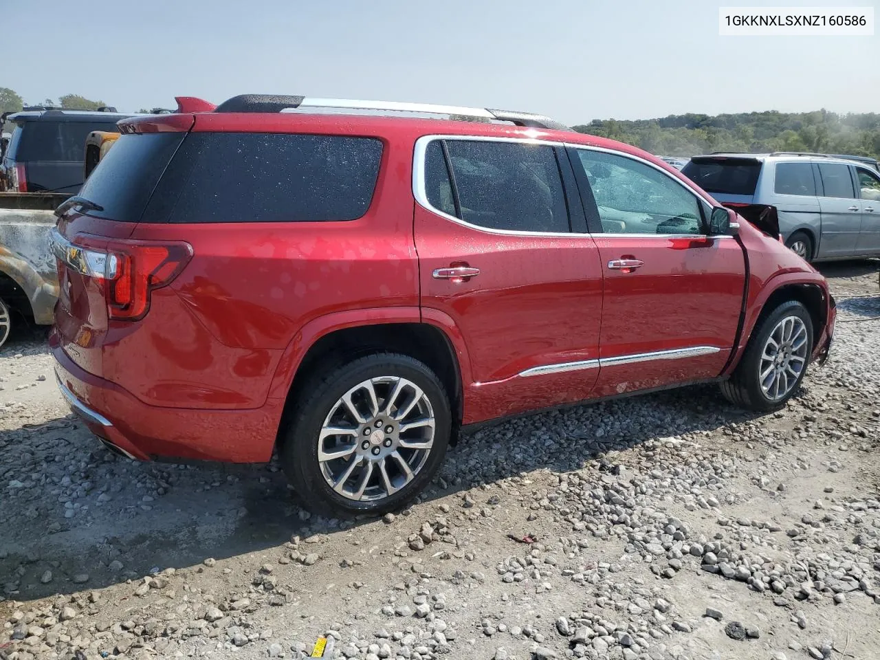 2022 GMC Acadia Denali VIN: 1GKKNXLSXNZ160586 Lot: 74705884