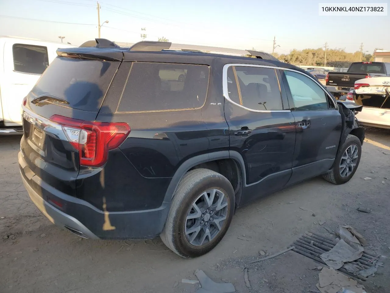 2022 GMC Acadia Sle VIN: 1GKKNKL40NZ173822 Lot: 75310314