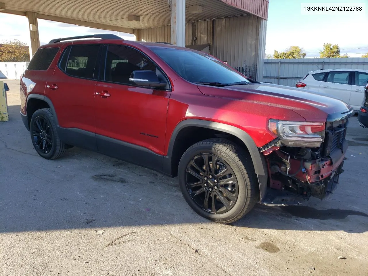 1GKKNKL42NZ122788 2022 GMC Acadia Sle