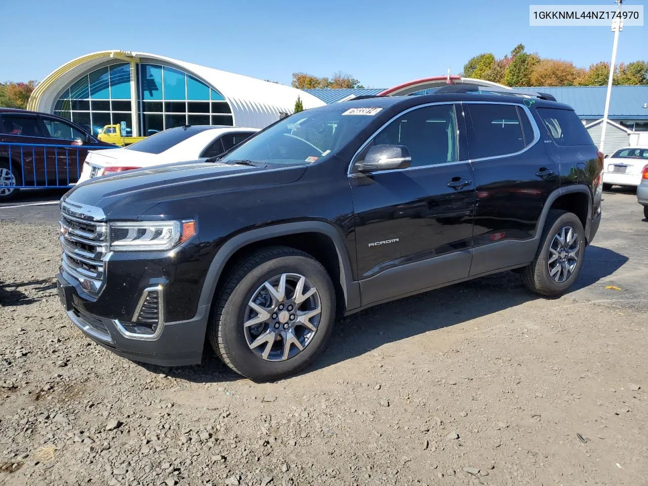 2022 GMC Acadia Slt VIN: 1GKKNML44NZ174970 Lot: 75833814