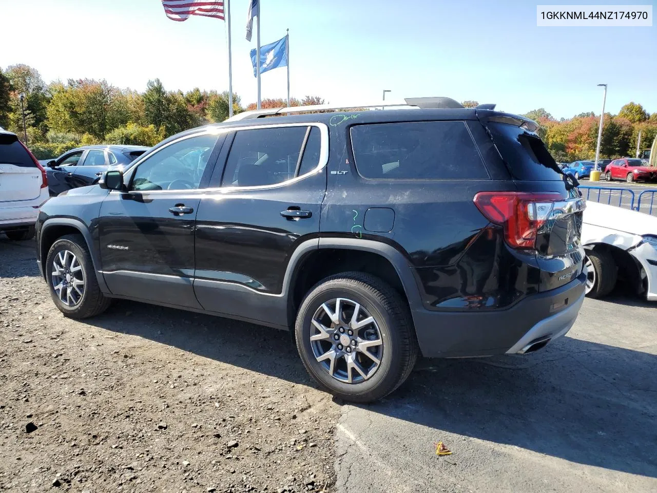 2022 GMC Acadia Slt VIN: 1GKKNML44NZ174970 Lot: 75833814