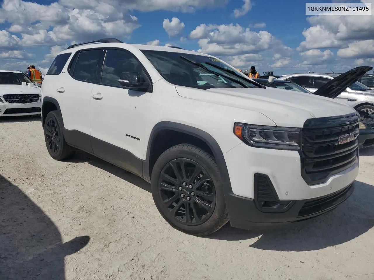 2022 GMC Acadia Slt VIN: 1GKKNMLS0NZ101495 Lot: 77628424