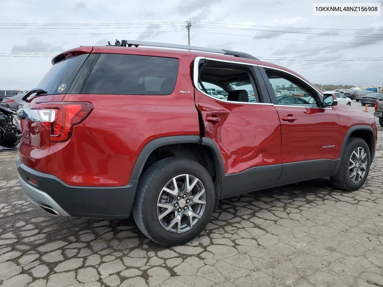 2022 GMC Acadia Slt VIN: 1GKKNML48NZ156908 Lot: 78457104