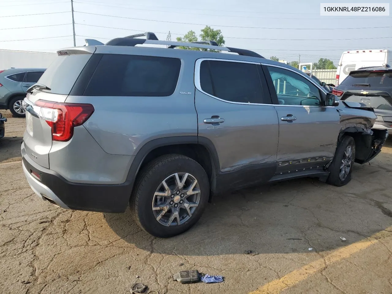 2023 GMC Acadia Sle VIN: 1GKKNRL48PZ216086 Lot: 58922024