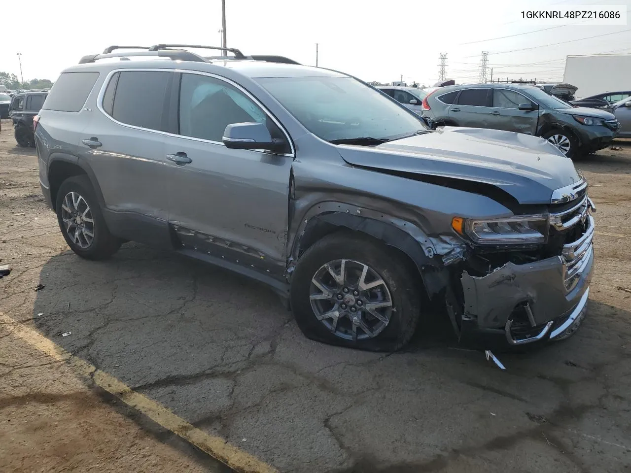 2023 GMC Acadia Sle VIN: 1GKKNRL48PZ216086 Lot: 58922024