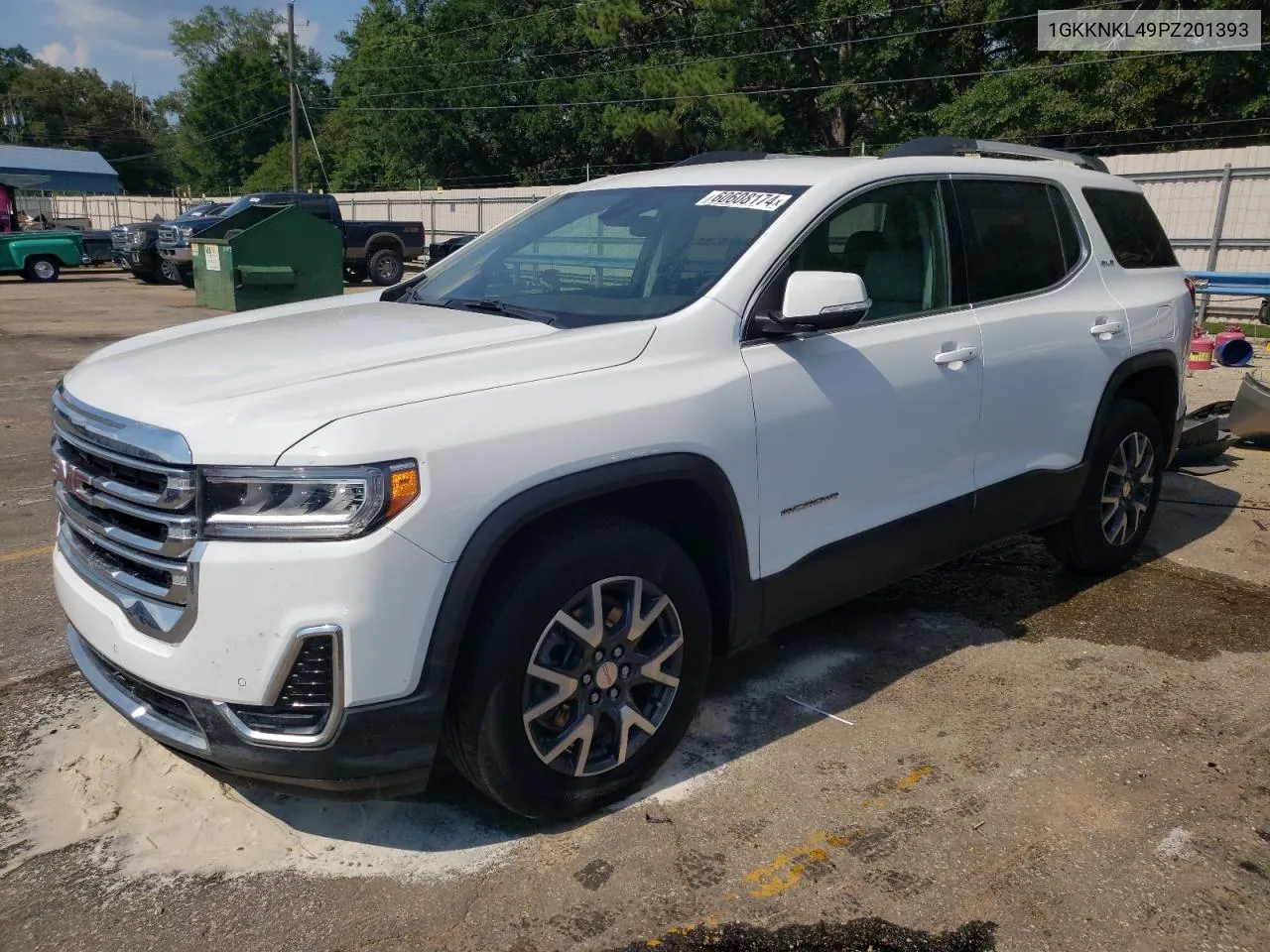 2023 GMC Acadia Sle VIN: 1GKKNKL49PZ201393 Lot: 60608174