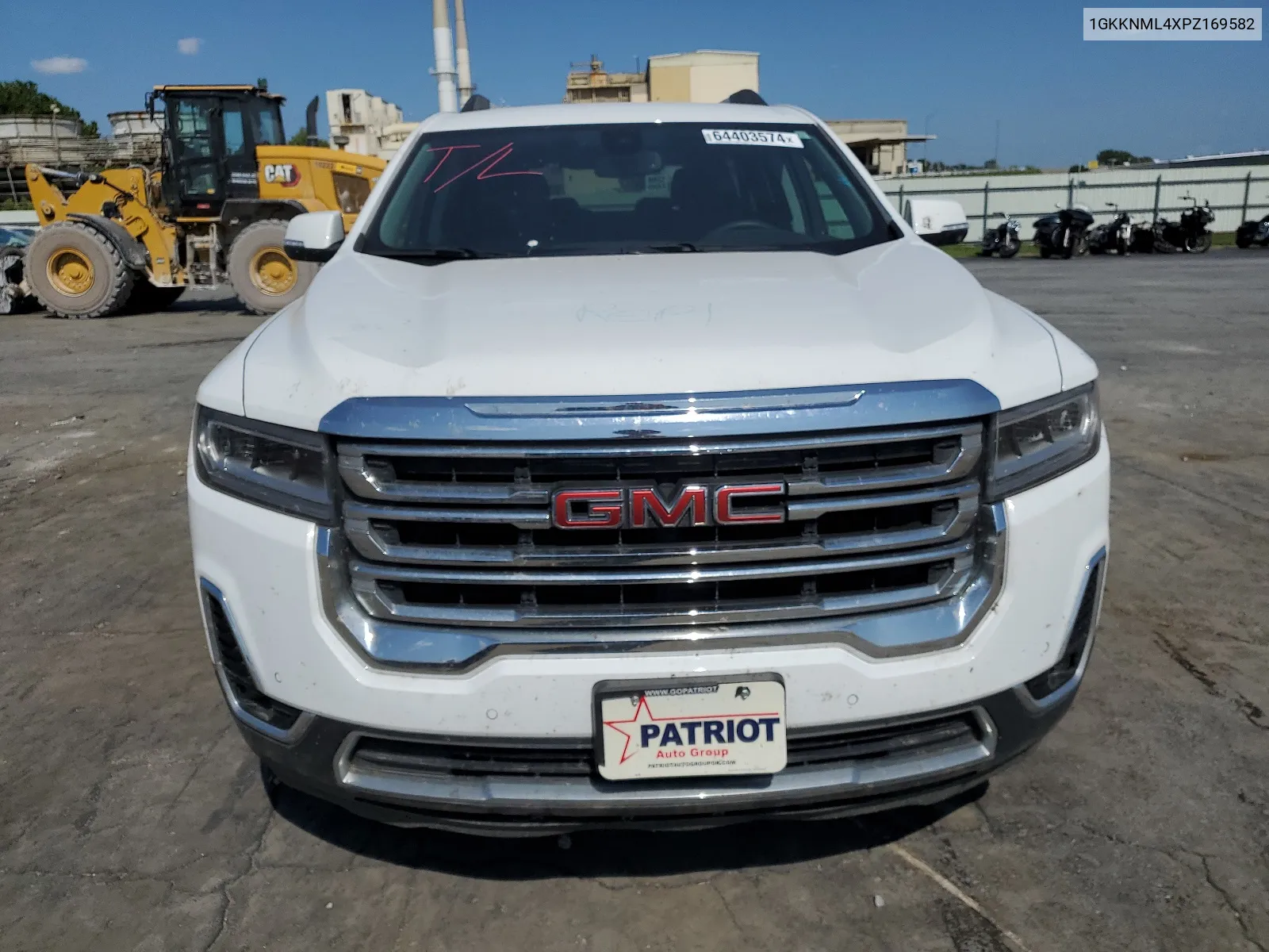 2023 GMC Acadia Slt VIN: 1GKKNML4XPZ169582 Lot: 64403574