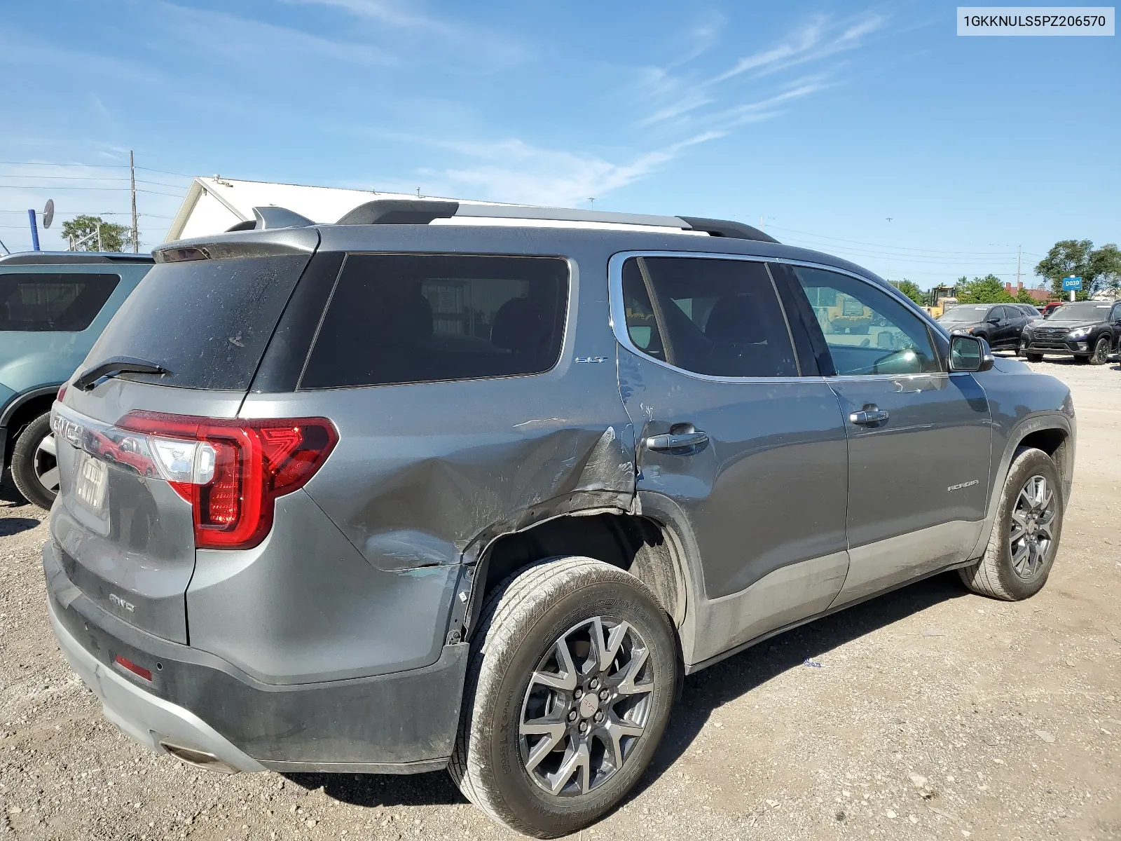 2023 GMC Acadia Slt VIN: 1GKKNULS5PZ206570 Lot: 65920844