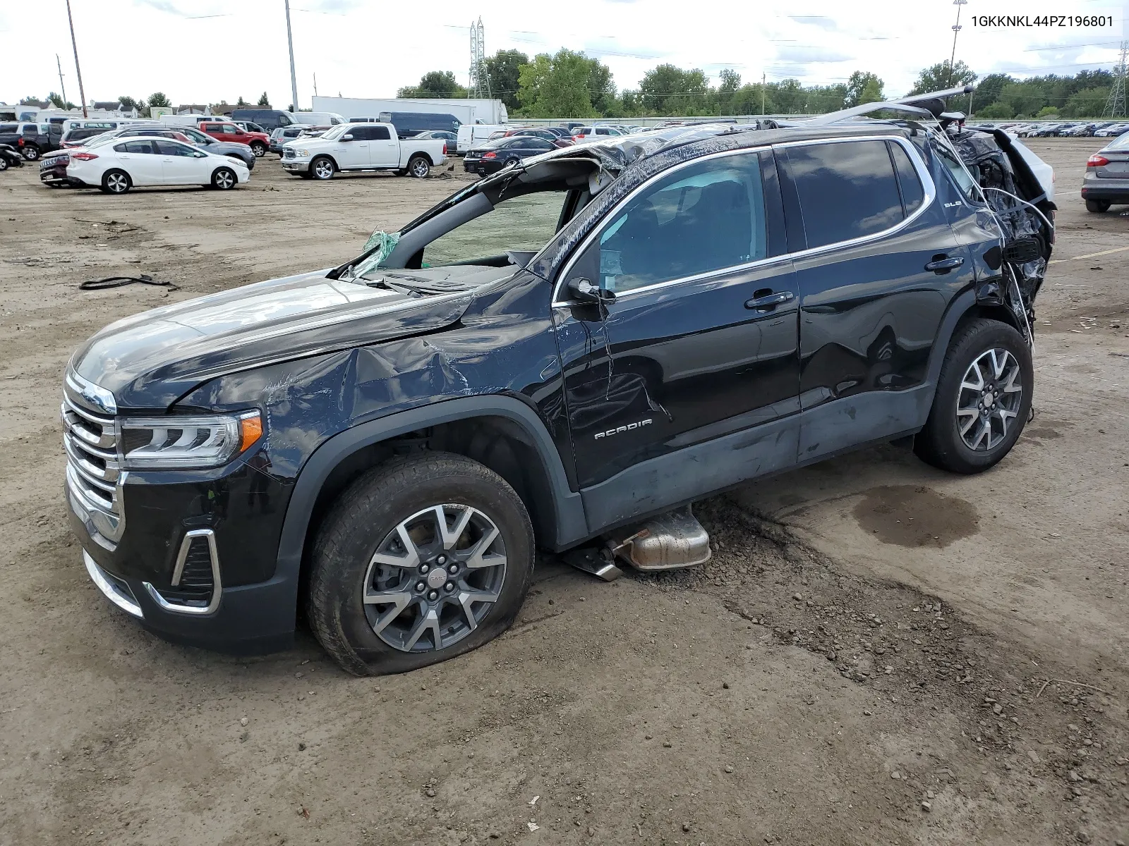 2023 GMC Acadia Sle VIN: 1GKKNKL44PZ196801 Lot: 66223334