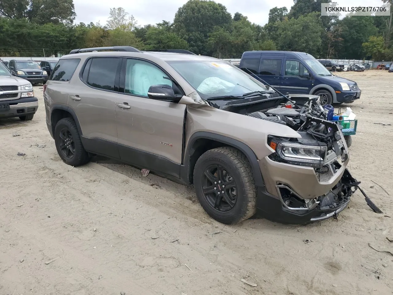 2023 GMC Acadia At4 VIN: 1GKKNLLS3PZ176706 Lot: 70921644