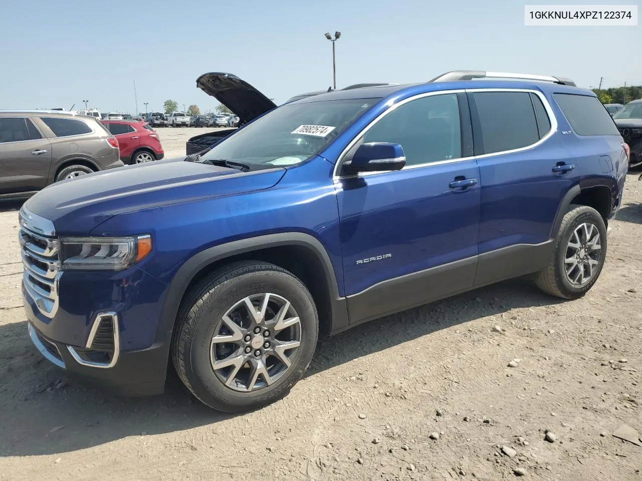 2023 GMC Acadia Slt VIN: 1GKKNUL4XPZ122374 Lot: 70982574