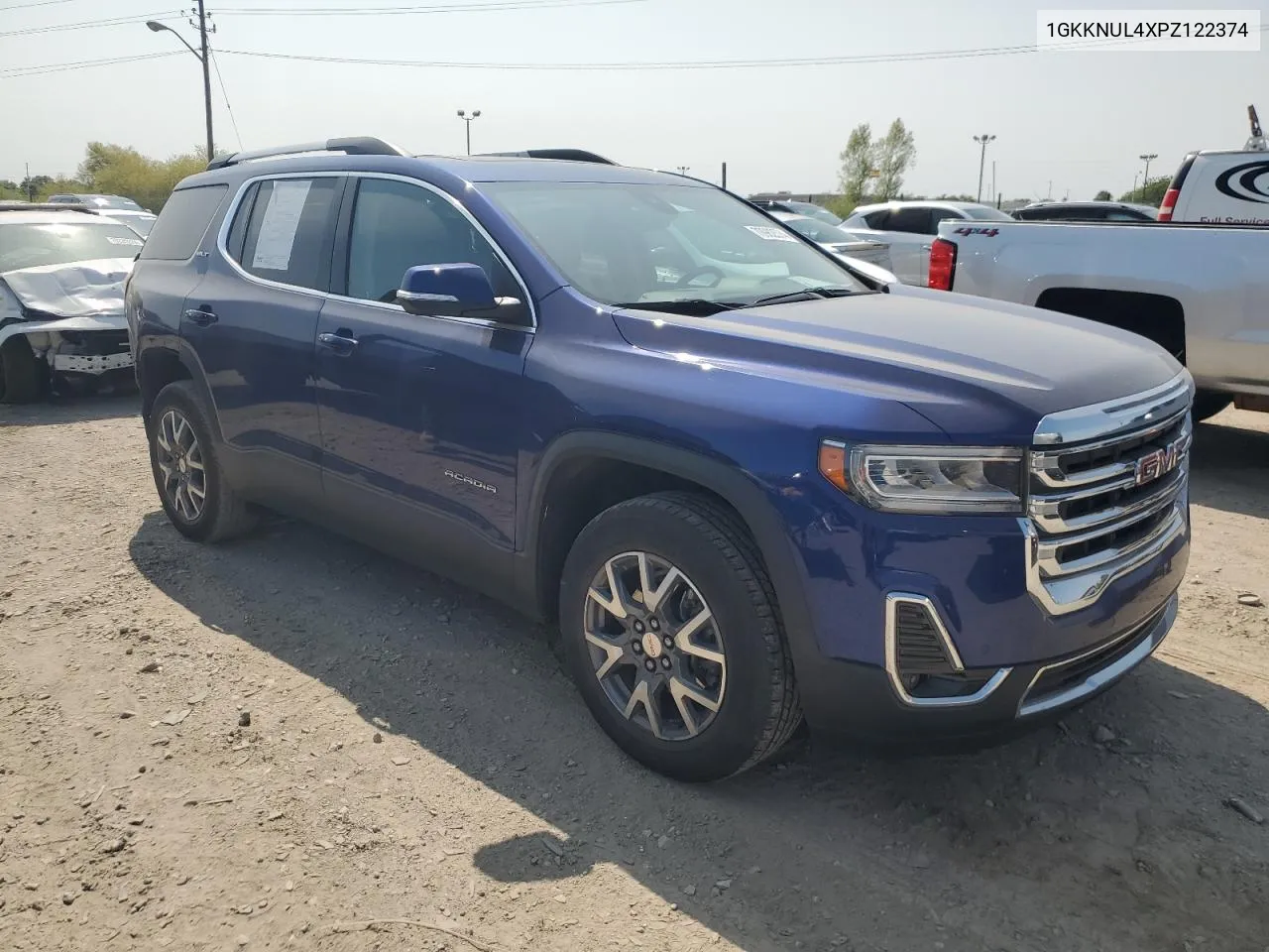 2023 GMC Acadia Slt VIN: 1GKKNUL4XPZ122374 Lot: 70982574