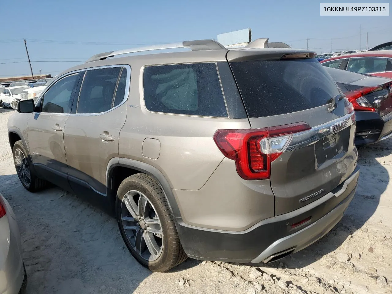 2023 GMC Acadia Slt VIN: 1GKKNUL49PZ103315 Lot: 73708414