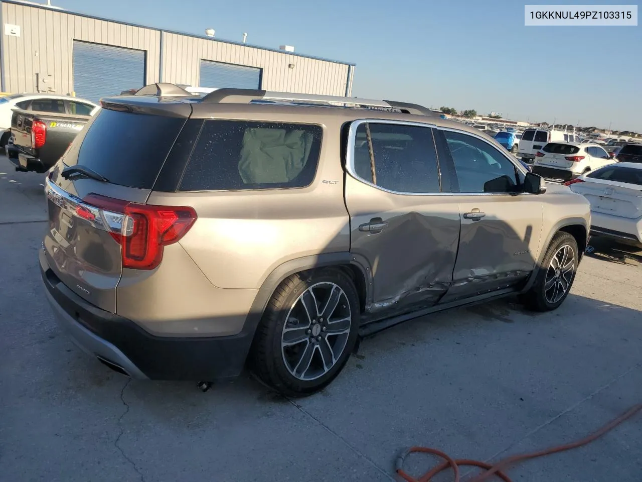 2023 GMC Acadia Slt VIN: 1GKKNUL49PZ103315 Lot: 73708414