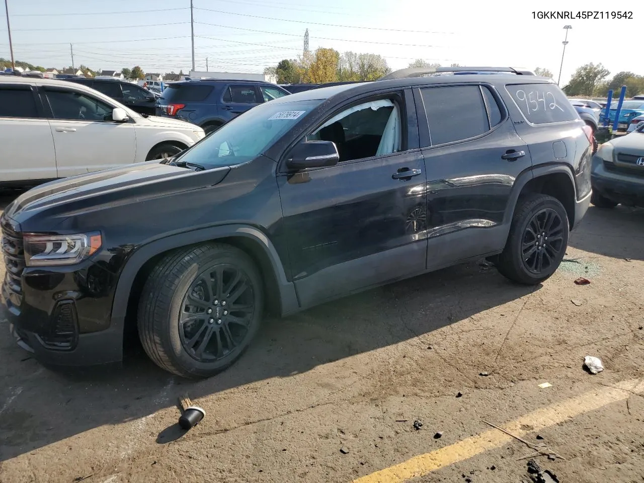 2023 GMC Acadia Sle VIN: 1GKKNRL45PZ119542 Lot: 75879914