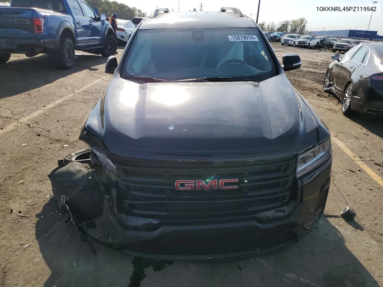 2023 GMC Acadia Sle VIN: 1GKKNRL45PZ119542 Lot: 75879914