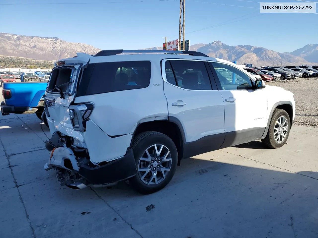 2023 GMC Acadia Slt VIN: 1GKKNULS4PZ252293 Lot: 80067374