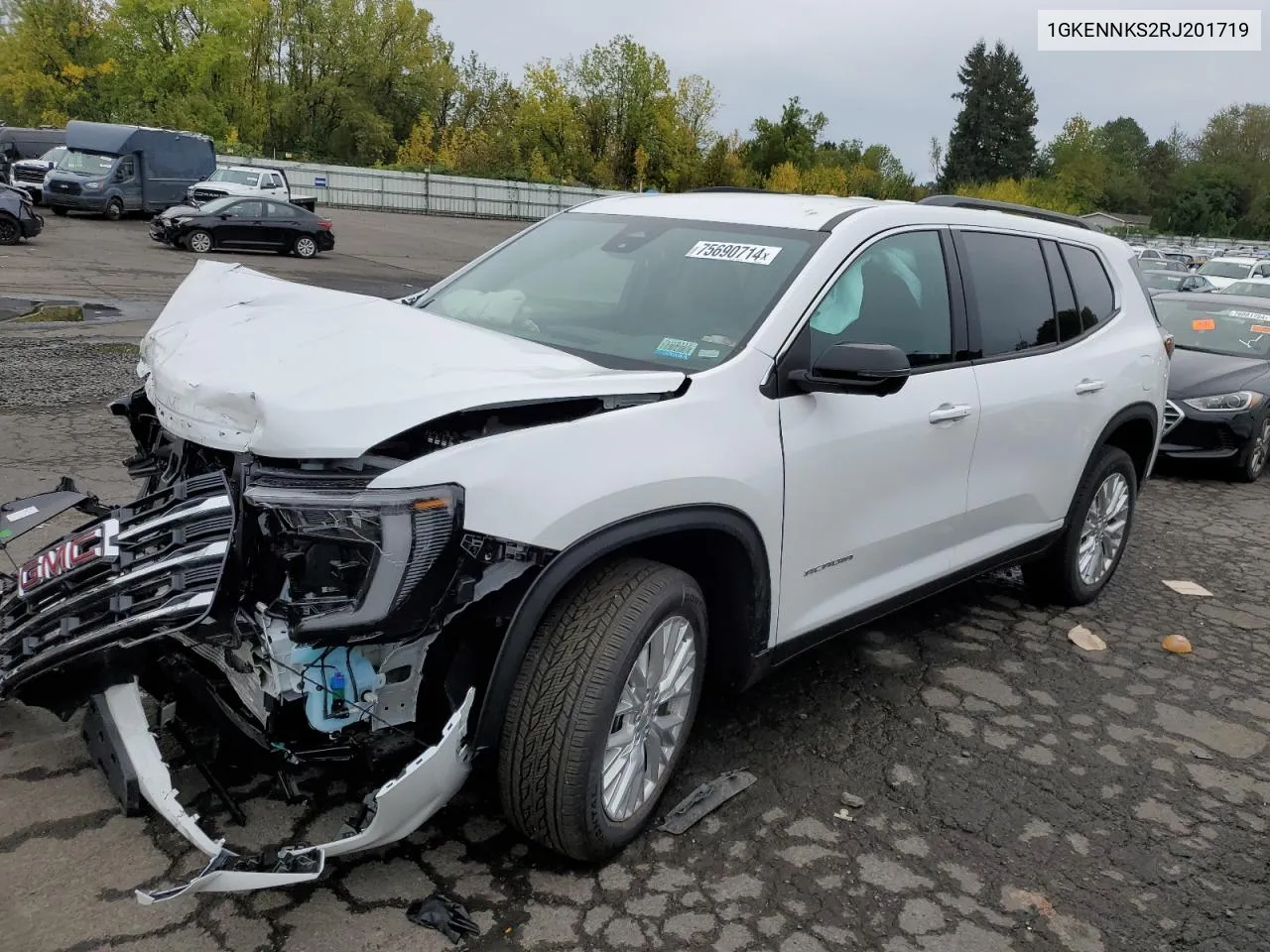 2024 GMC Acadia Uplevel VIN: 1GKENNKS2RJ201719 Lot: 75690714