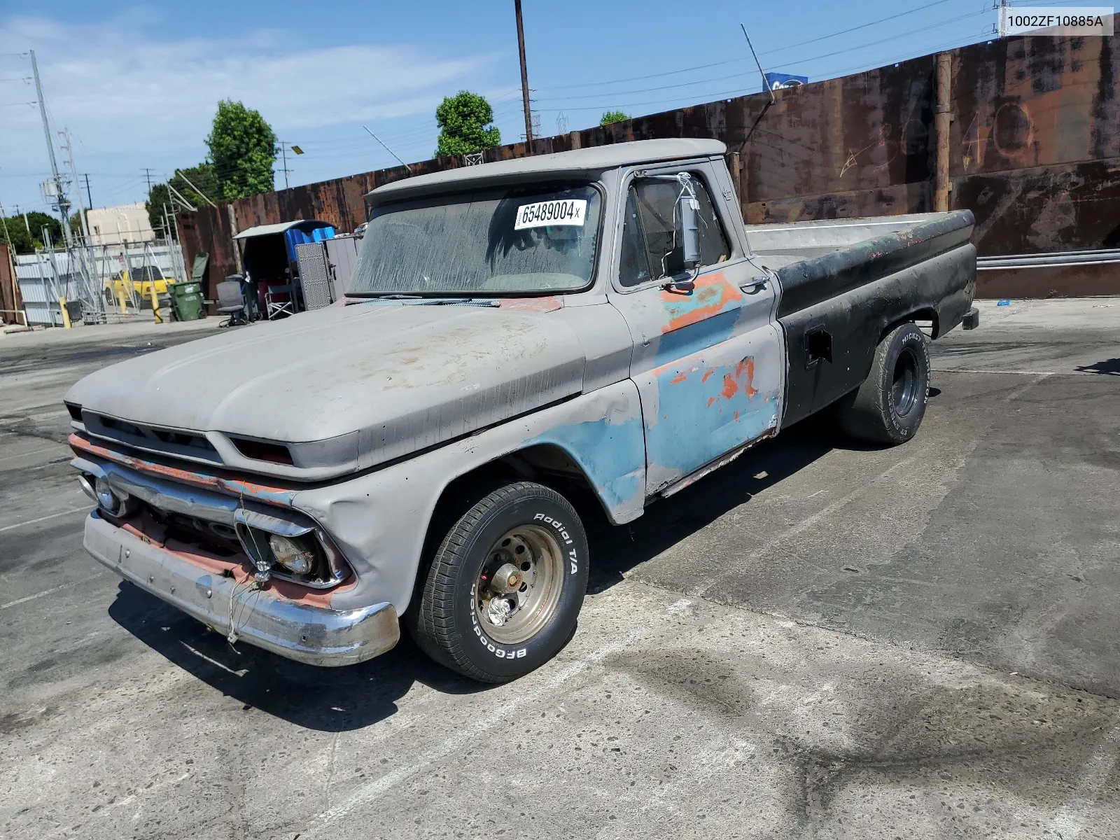 1966 GMC C-10 VIN: 1002ZF10885A Lot: 65489004