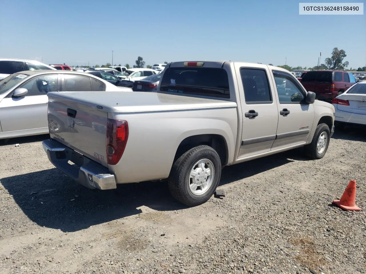 2004 GMC Canyon VIN: 1GTCS136248158490 Lot: 51764284