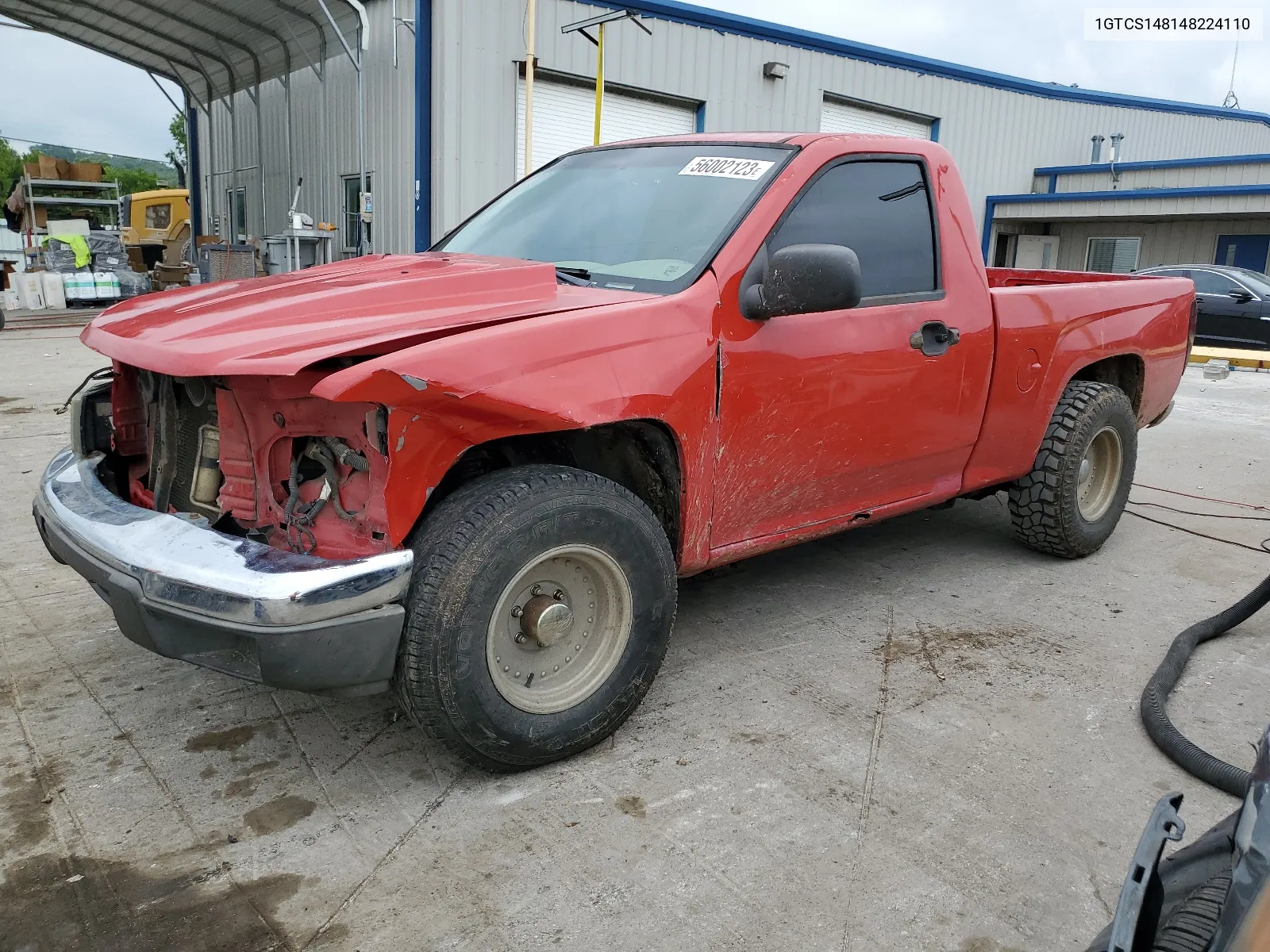 2004 GMC Canyon VIN: 1GTCS148148224110 Lot: 56002123