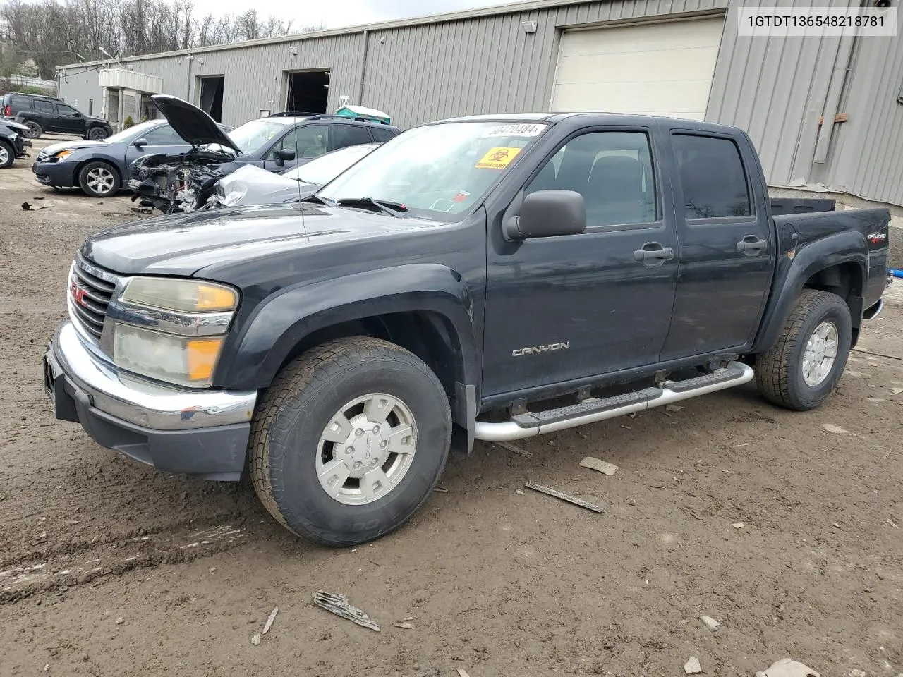 2004 GMC Canyon VIN: 1GTDT136548218781 Lot: 59203354