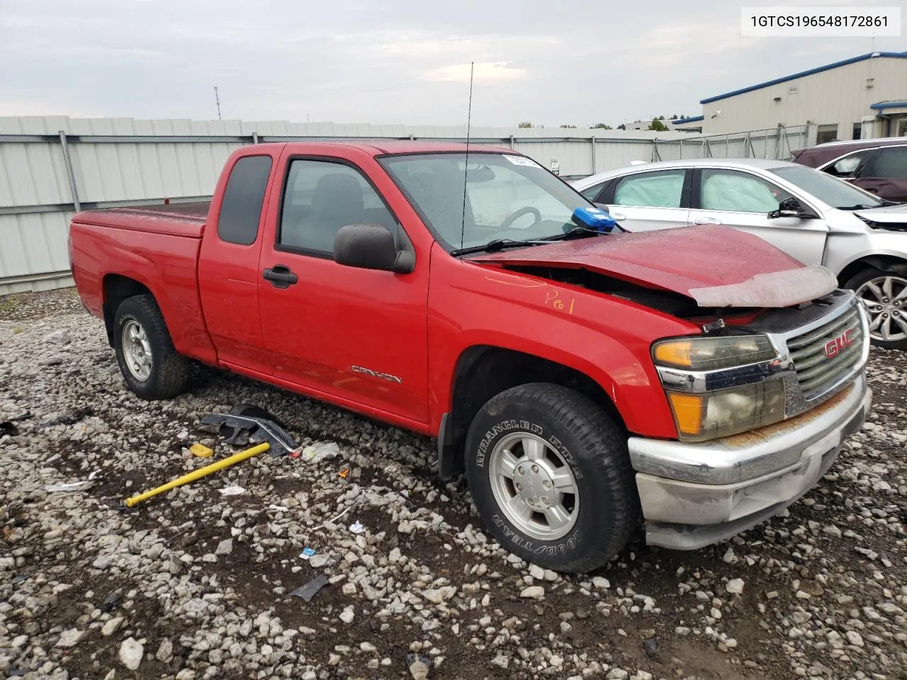 2004 GMC Canyon VIN: 1GTCS196548172861 Lot: 72571154