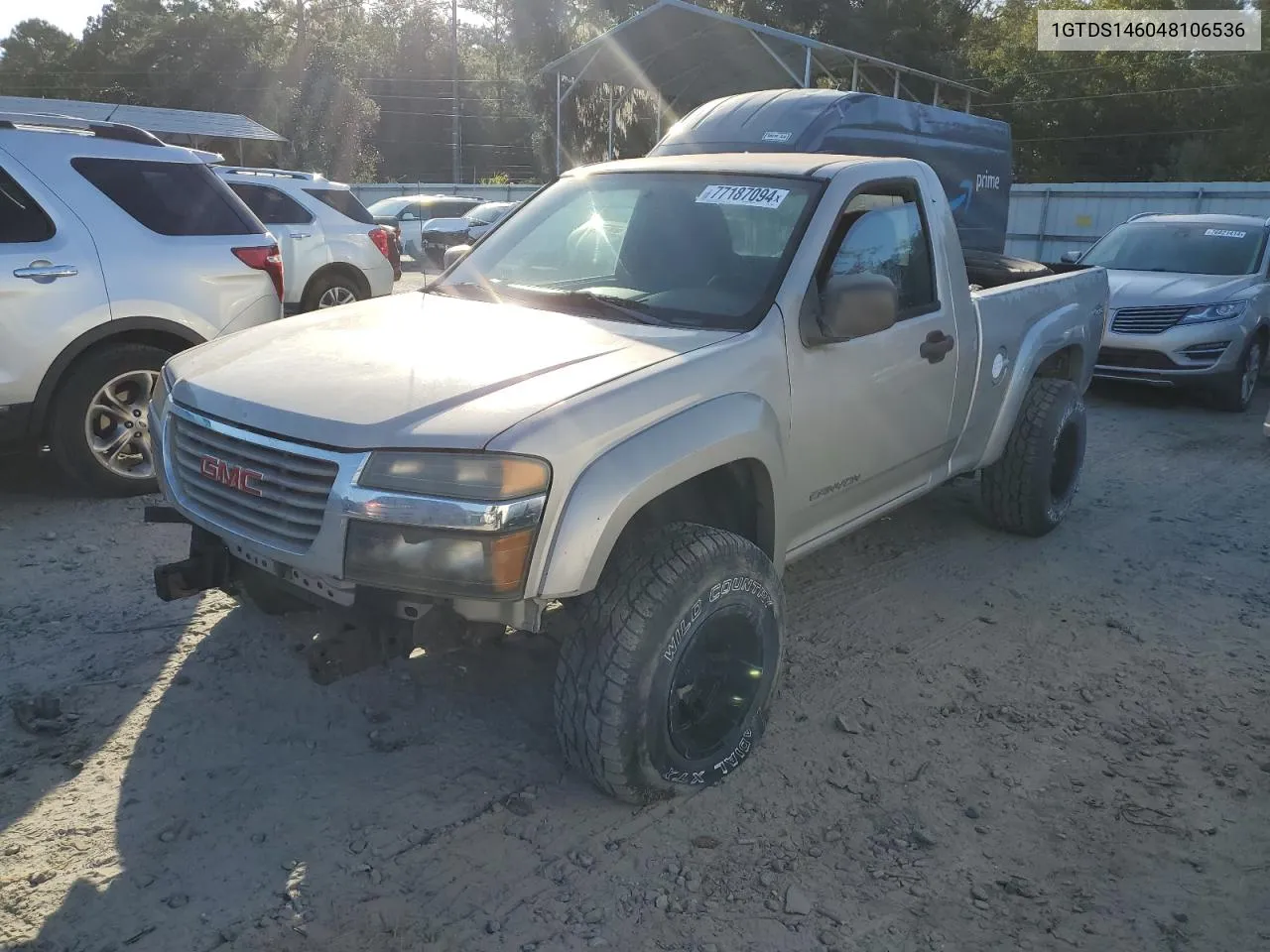 1GTDS146048106536 2004 GMC Canyon