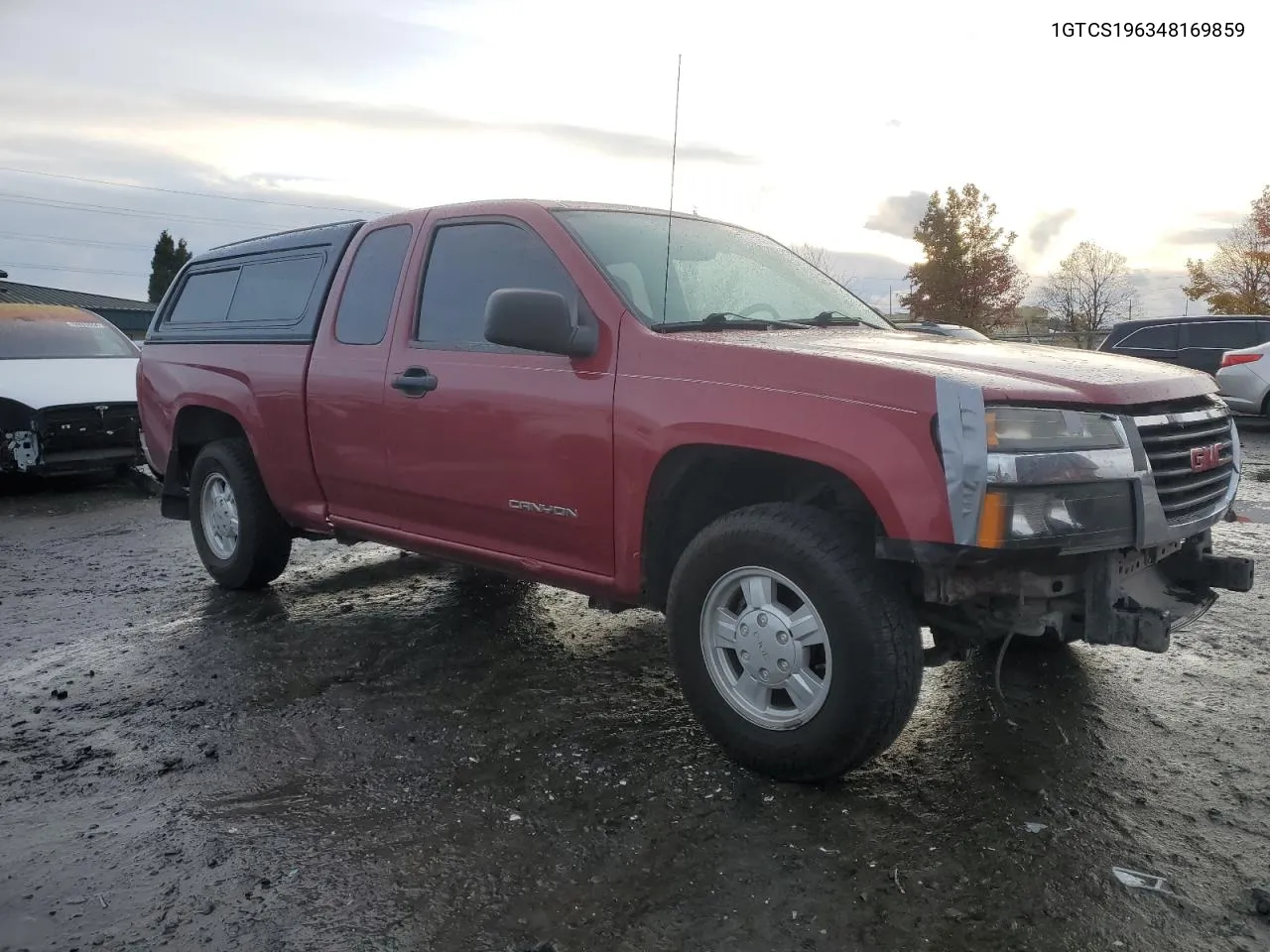 2004 GMC Canyon VIN: 1GTCS196348169859 Lot: 78930414