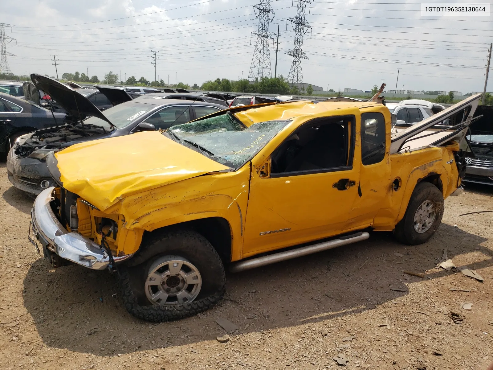 2005 GMC Canyon VIN: 1GTDT196358130644 Lot: 59961554