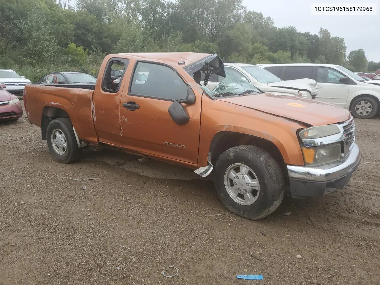 2005 GMC Canyon VIN: 1GTCS196158179968 Lot: 69777234