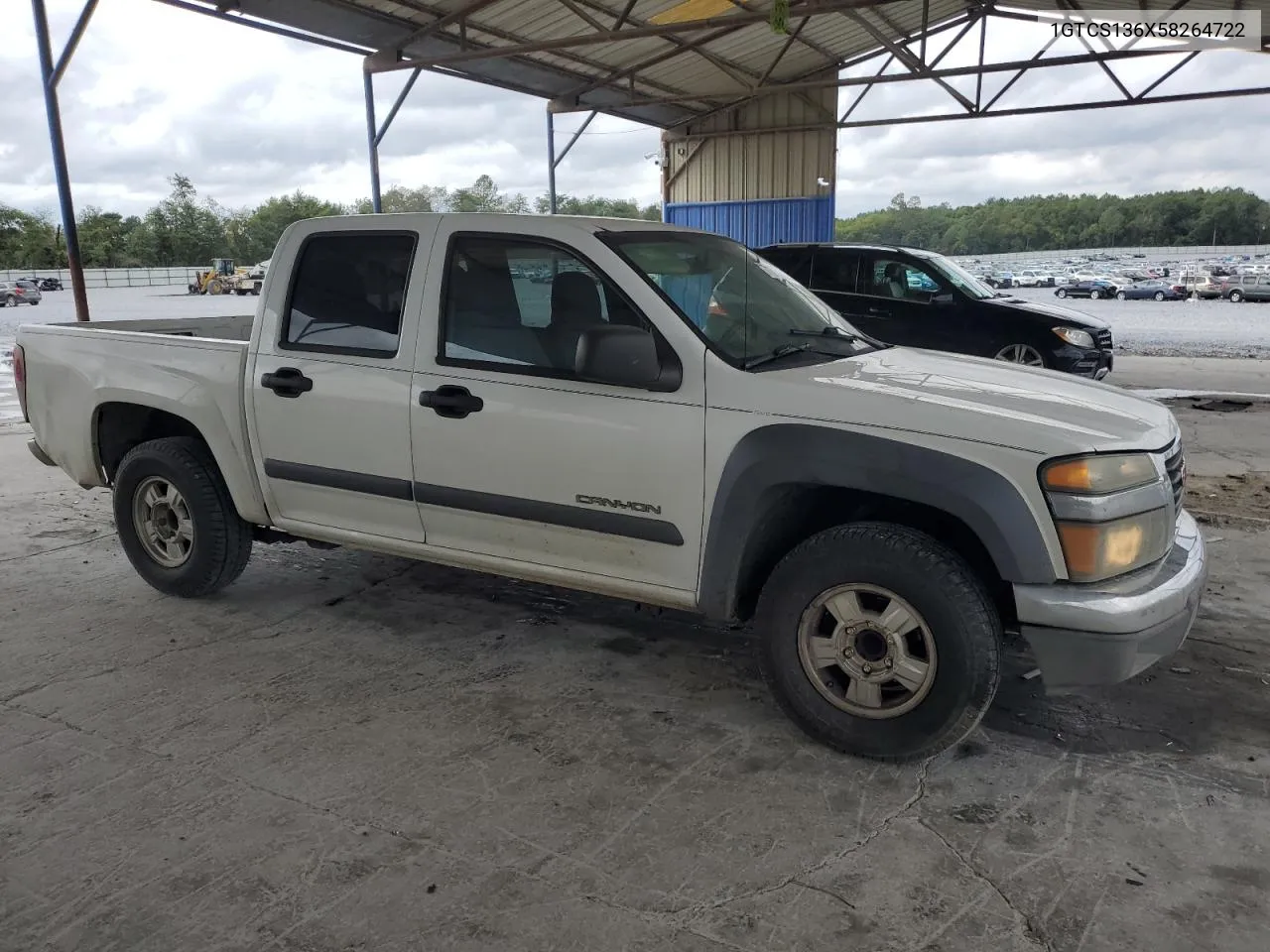 2005 GMC Canyon VIN: 1GTCS136X58264722 Lot: 71258604