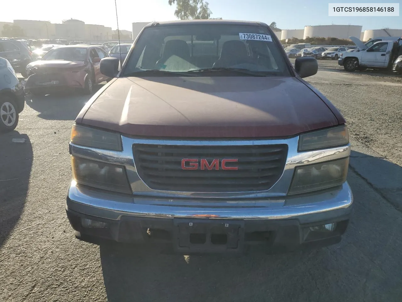 2005 GMC Canyon VIN: 1GTCS196858146188 Lot: 73087244