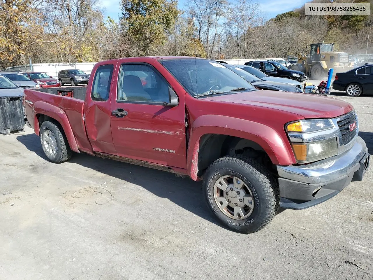 2005 GMC Canyon VIN: 1GTDS198758265436 Lot: 78241944