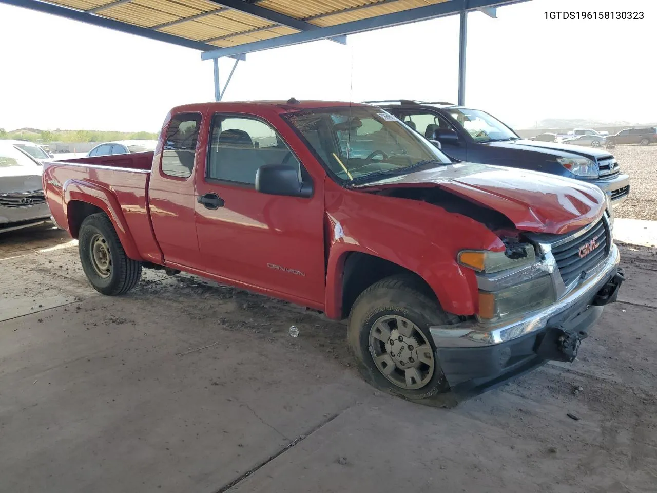 2005 GMC Canyon VIN: 1GTDS196158130323 Lot: 78646804