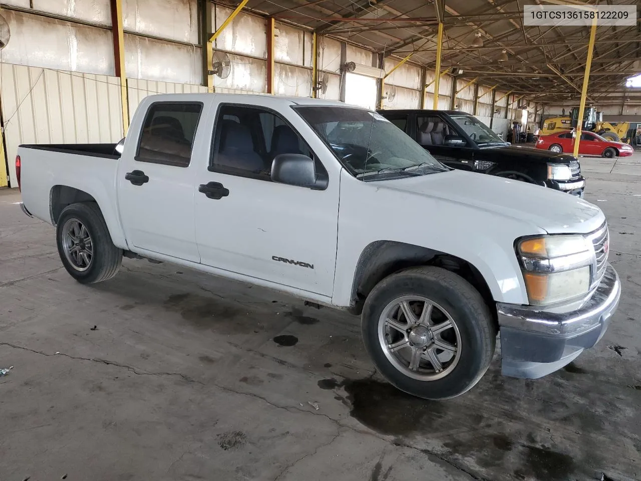 2005 GMC Canyon VIN: 1GTCS136158122209 Lot: 78914464