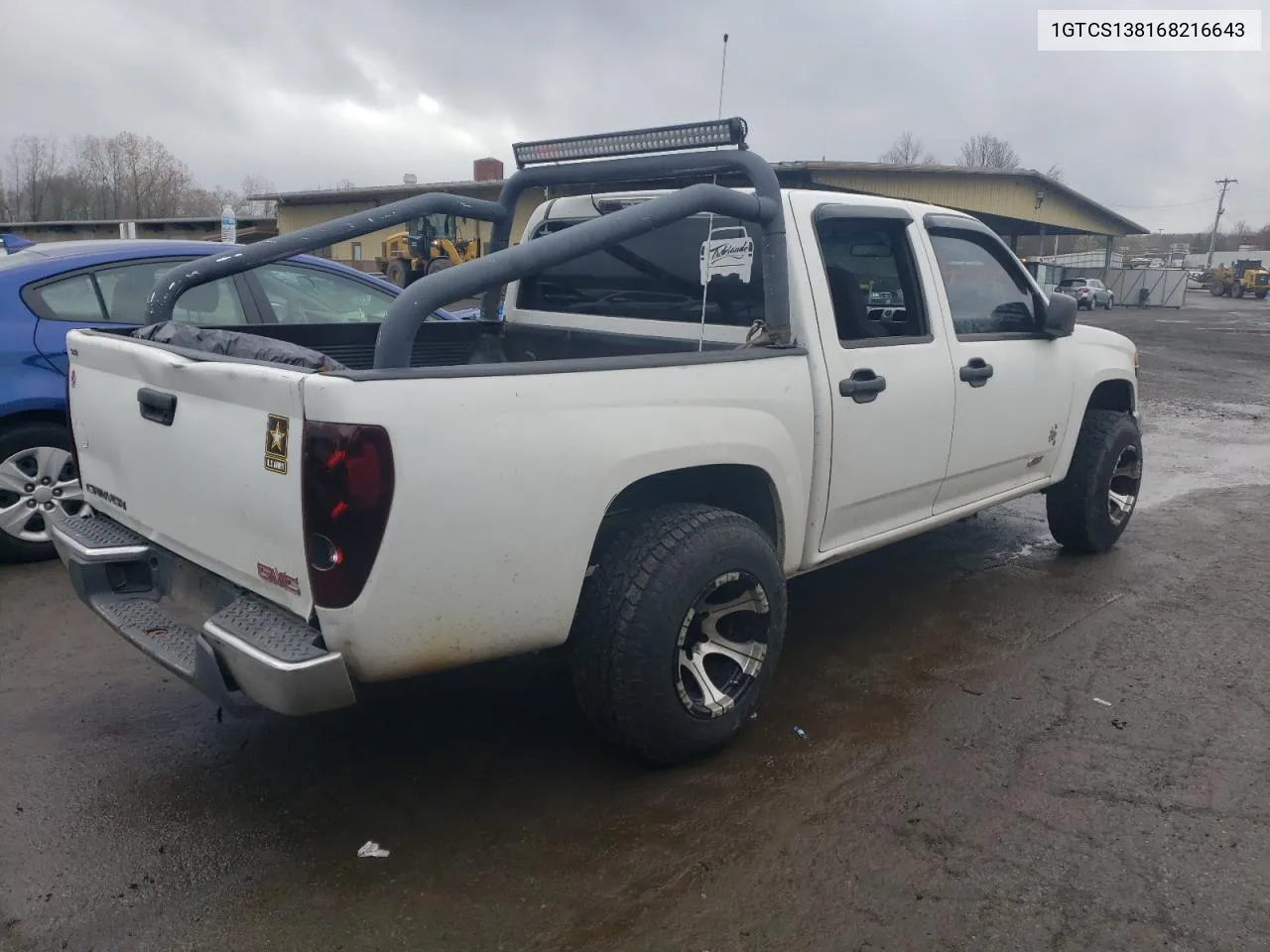 2006 GMC Canyon VIN: 1GTCS138168216643 Lot: 50508474