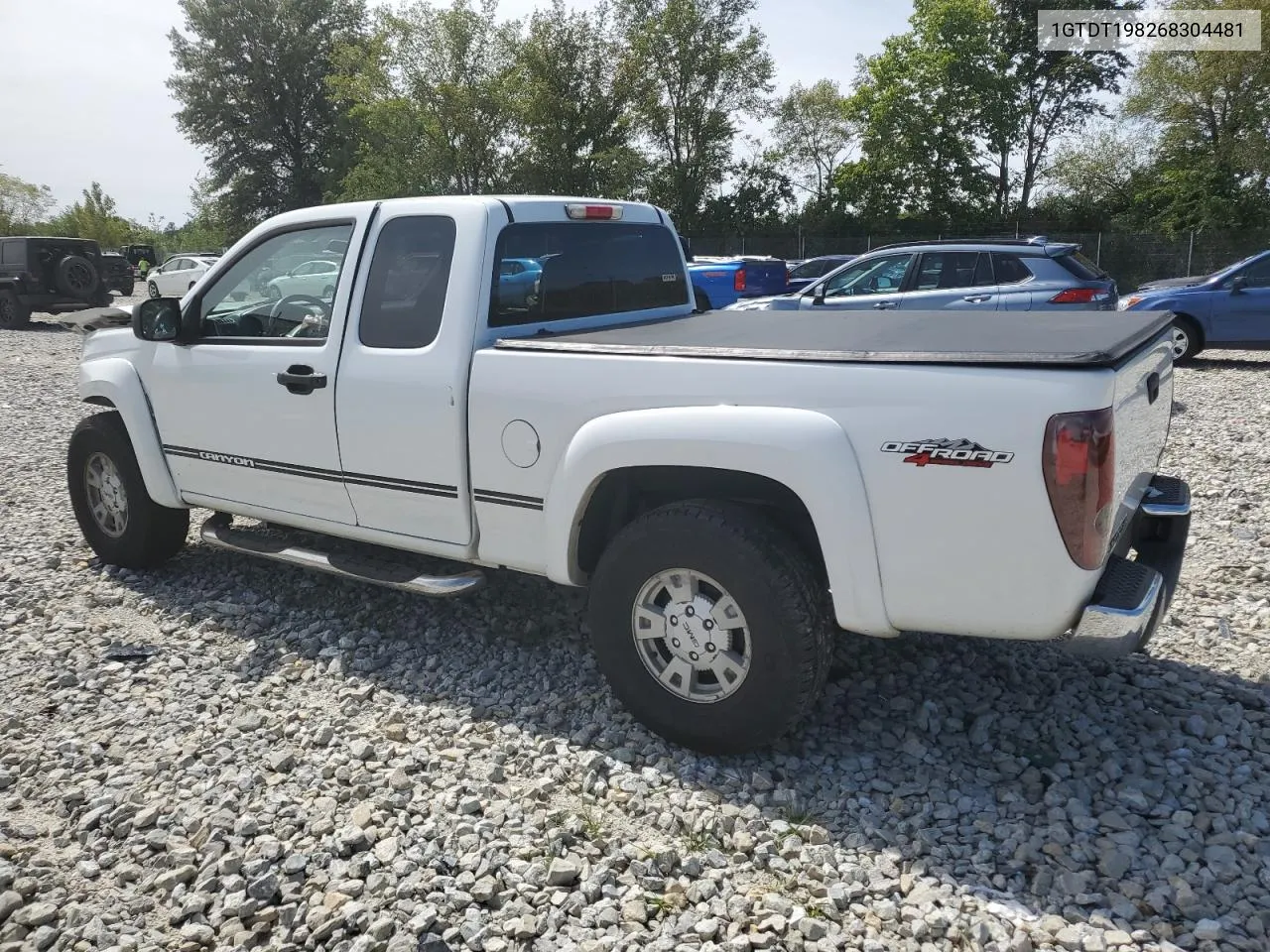 2006 GMC Canyon VIN: 1GTDT198268304481 Lot: 69821124